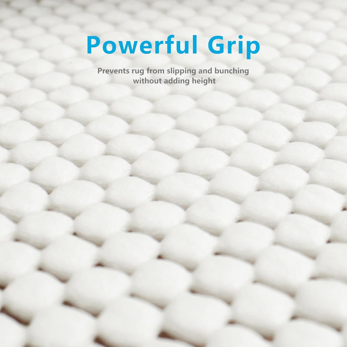 Non Slip Area Rug Pads Non Skid Rug Gripper 2x3 Feet Extra Thick Pad Anti-Slip Carpet Rug Mats for Hardwood Surface Floors, Keep Rugs Safe and in Place (2 x 3 Ft)