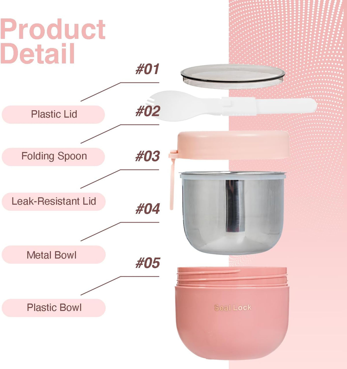 Overnight Oats Container 20oz Canning Jars Food Storage Containers With Lids Meal Prep Containers Reusable Yogurt Cups Cereal Containers Storage Lunch Box Containers Overnight Oats Containers With Lid