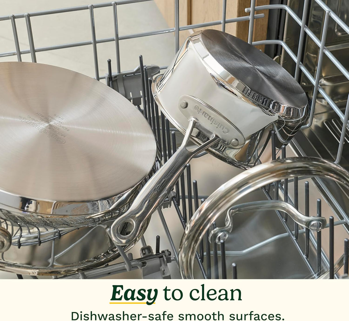 Cuisinart 77-11G Stainless Steel 11-Piece Set Chef&#39;s-Classic-Stainless-Cookware-Collection